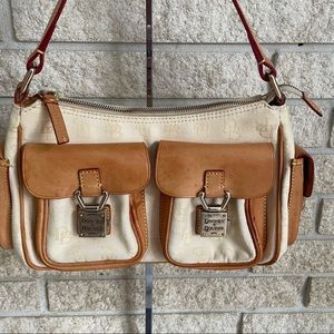 Dooney & Bourke Signature Double Pocket Bag